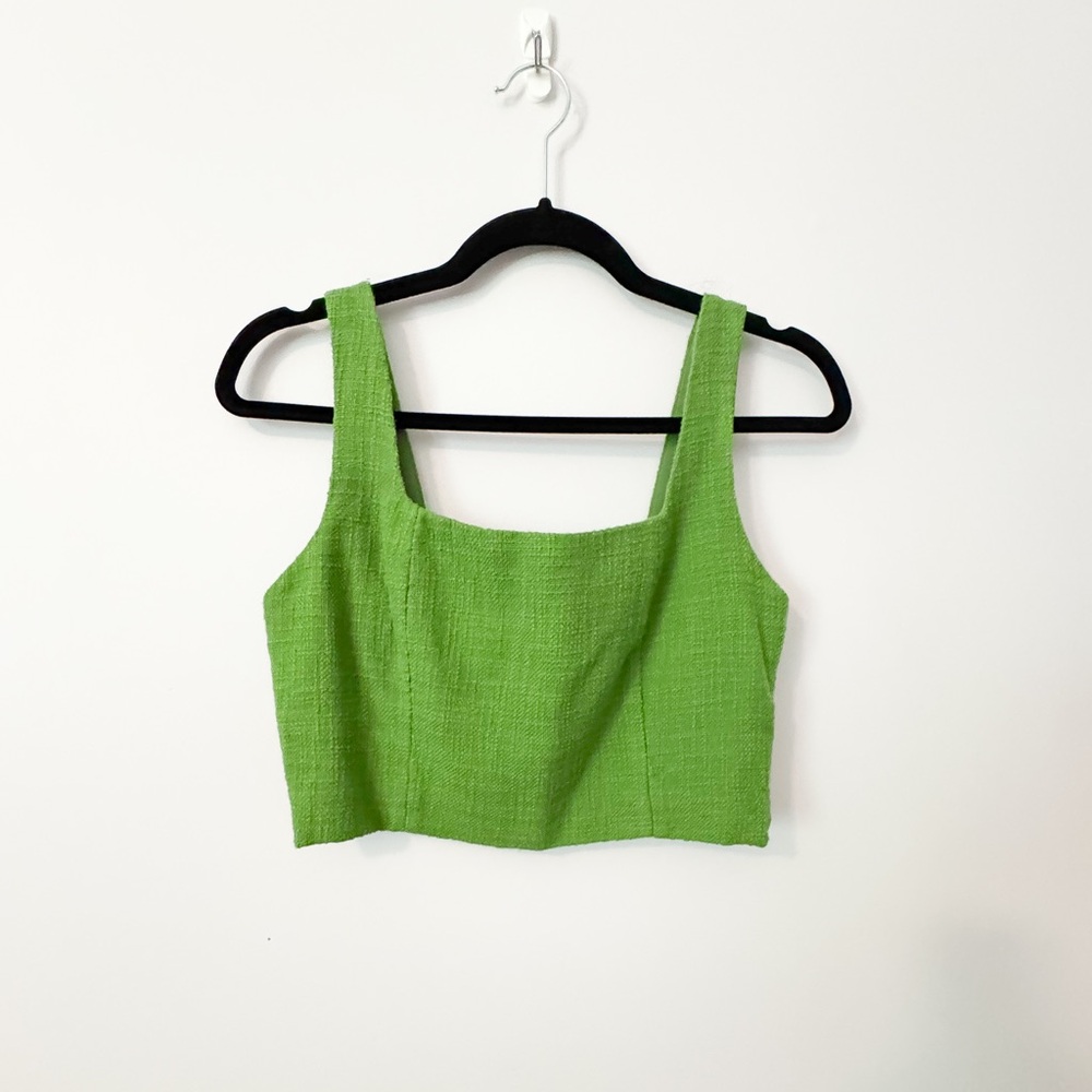 Abercrombie & Fitch Green 2 Piece Tank and Skort